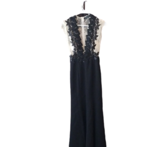 Elegant Marciano plunging evening gown